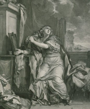 <span class="numbwork">1144</span > <span class="bullwork">•</span > María Magdalena renuncia a las vanidades mundanas