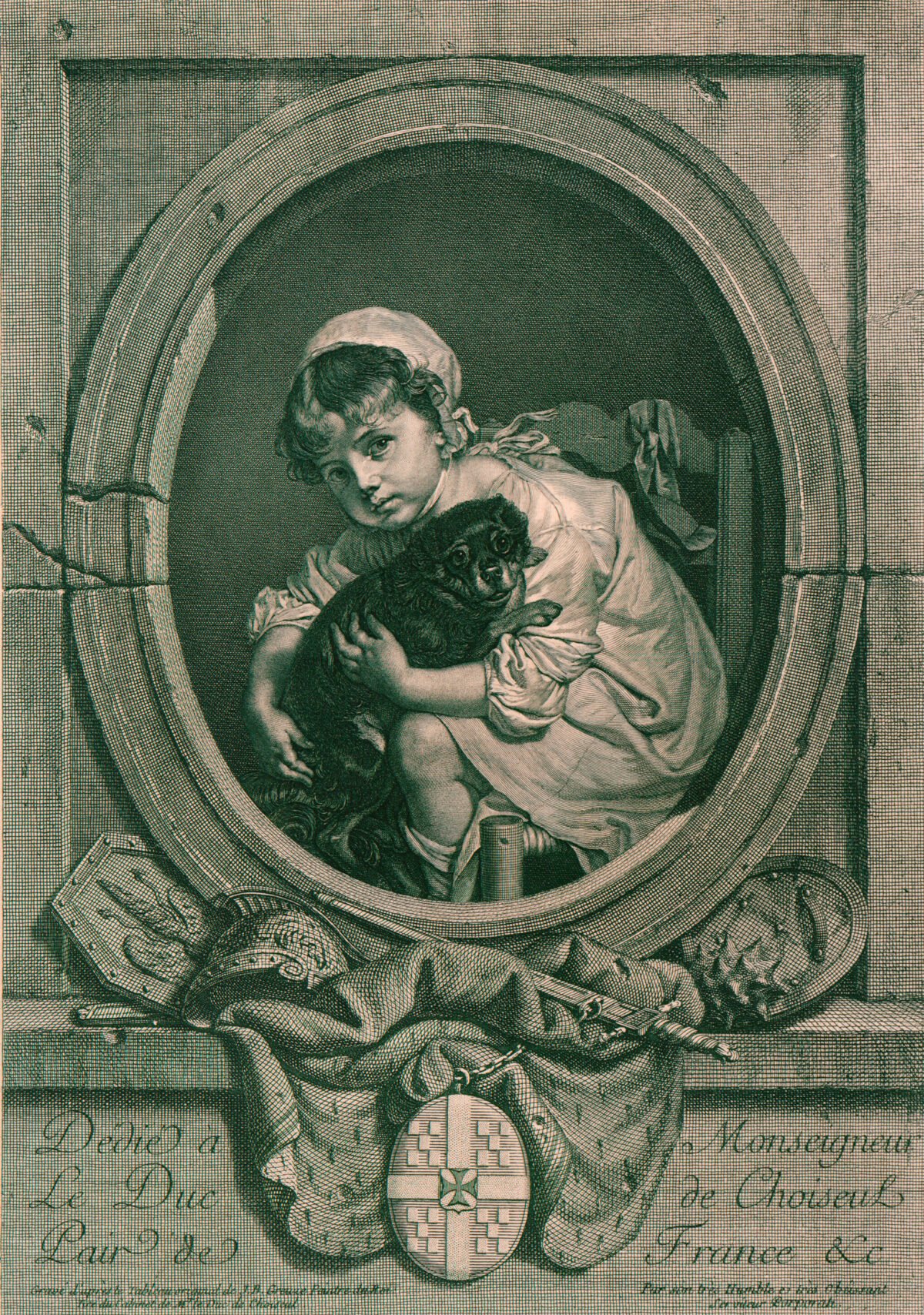 <span class="numbwork">1147</span > <span class="bullwork">•</span > Pequeña niña con un perro