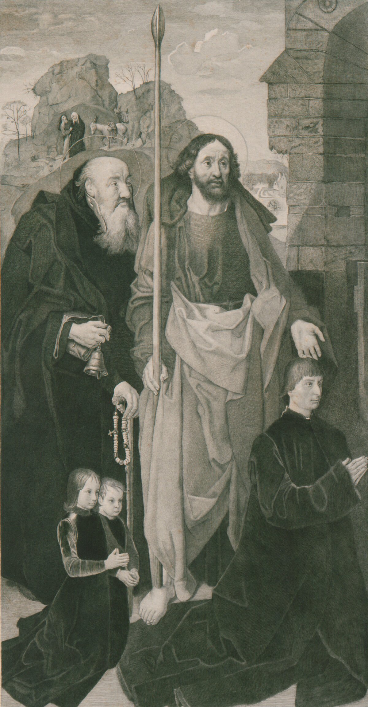 <span class="numbwork">1158</span > <span class="bullwork">•</span > Panel izquierdo del Tríptico Portinari
