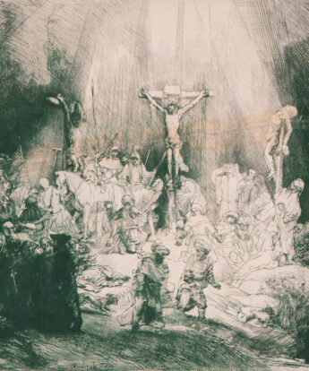 <span class="numbwork">1160</span > <span class="bullwork">•</span > Cristo crucificado entre los dos ladrones (Las tres cruces)