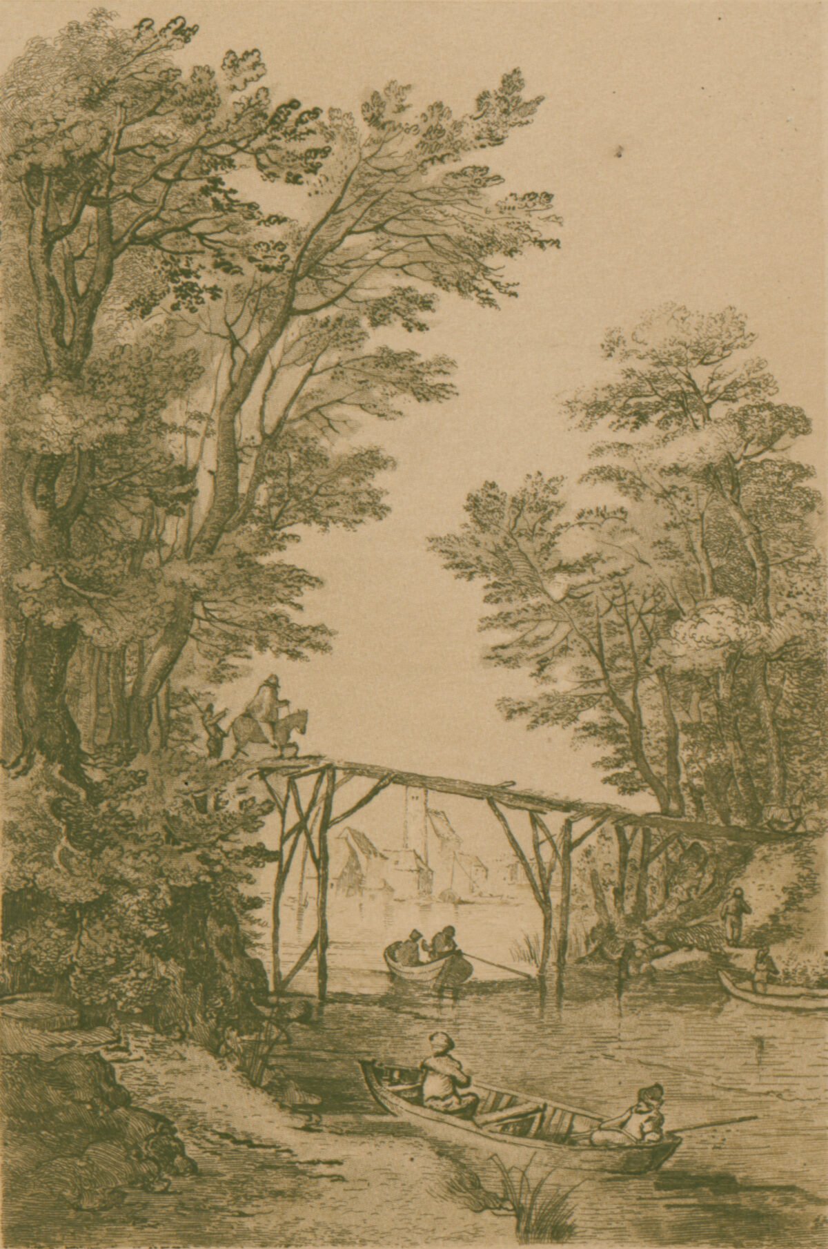 <span class="numbwork">1175</span > <span class="bullwork">•</span > Puente de madera sobre un río