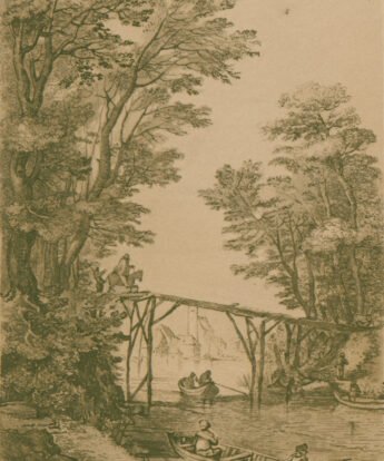 <span class="numbwork">1175</span > <span class="bullwork">•</span > Puente de madera sobre un río