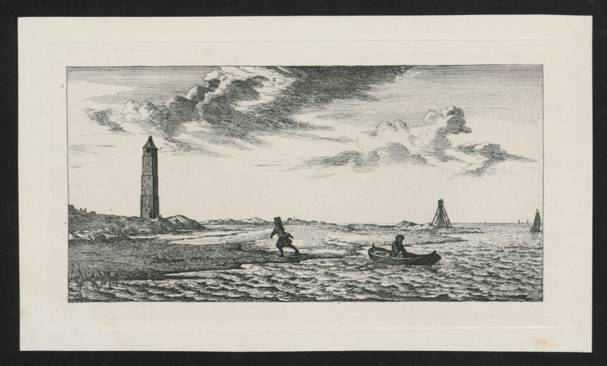 <span class="numbwork">1177</span > <span class="bullwork">•</span > Vista de la costa con una torre de vigilancia - Image 2