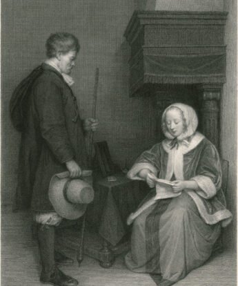 <span class="numbwork">1186</span > <span class="bullwork">•</span > Mujer leyendo una carta