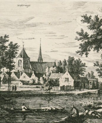 <span class="numbwork">1192</span > <span class="bullwork">•</span > Vista de la ciudad de Wateringen (Países Bajos)