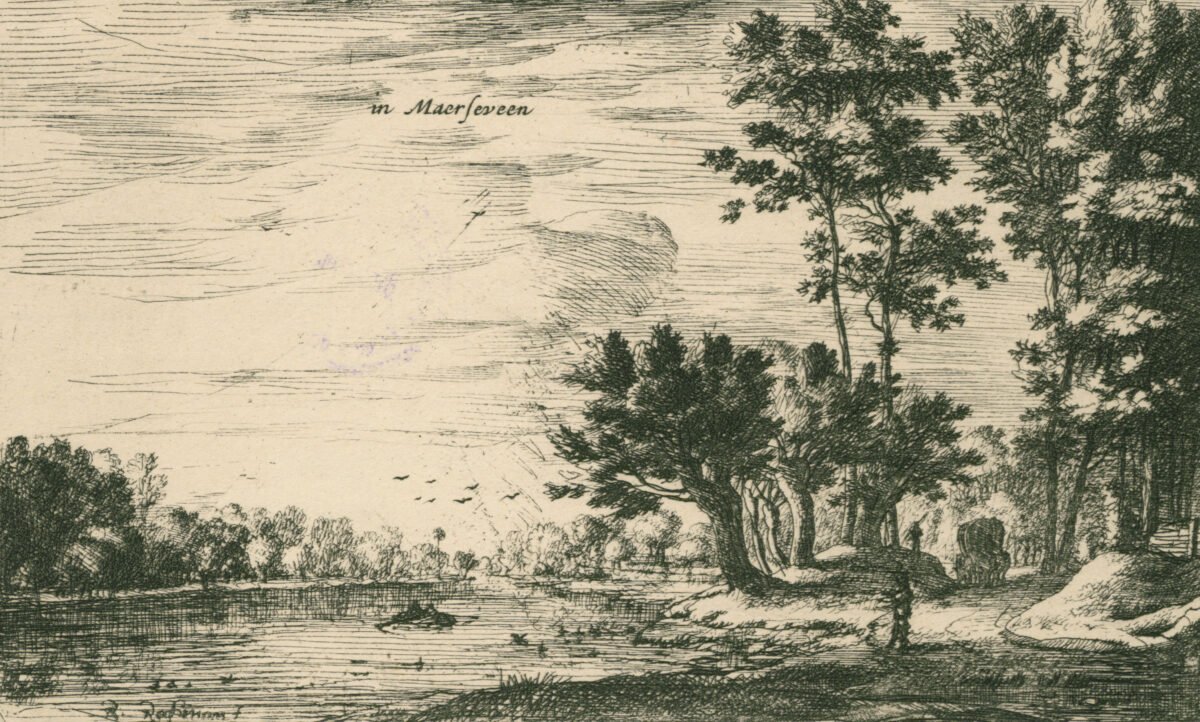 <span class="numbwork">1194</span > <span class="bullwork">•</span > Vista de la aldea Maarsseveen (Utrecht - Paises Bajos)