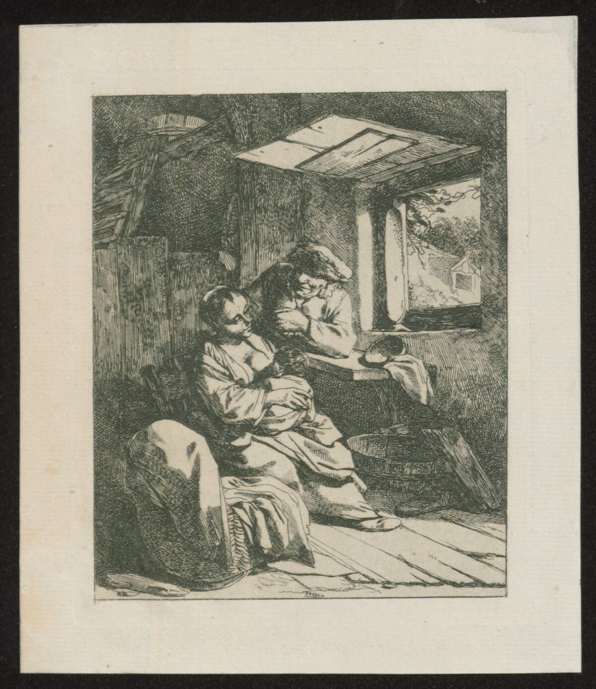 <span class="numbwork">1237</span > <span class="bullwork">•</span > Madre amamantando a su hijo (La madre joven) - Image 2