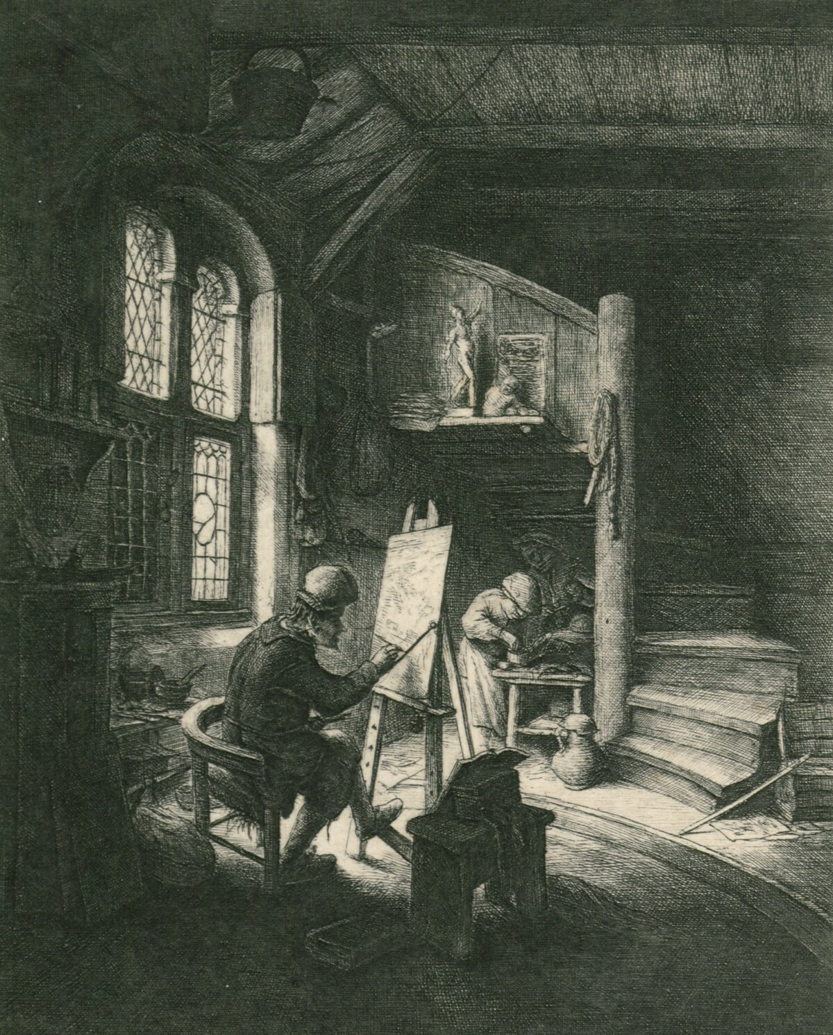 <span class="numbwork">1245</span > <span class="bullwork">•</span > El pintor en su estudio