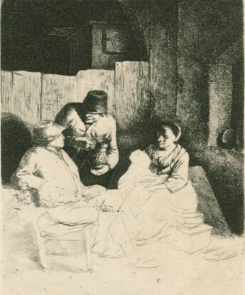 <span class="numbwork">1248</span > <span class="bullwork">•</span > La madre sentada en una posada