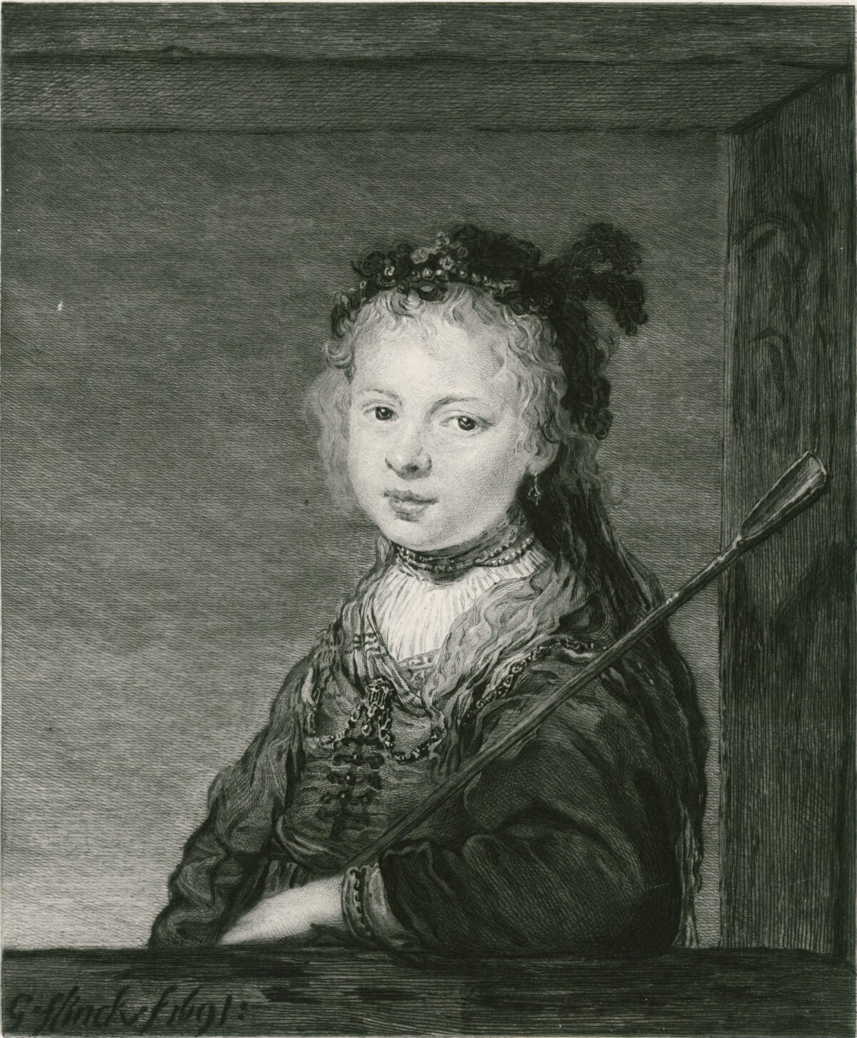 <span class="numbwork">1251</span > <span class="bullwork">•</span > Retrato de una niña