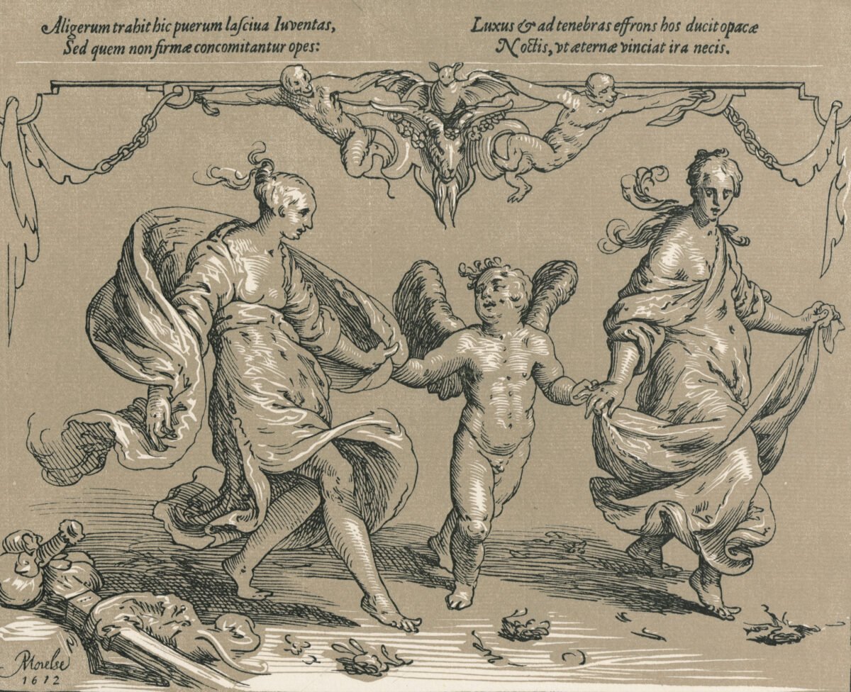 <span class="numbwork">1253</span > <span class="bullwork">•</span > Cupido guiado por la juventud y la pasión