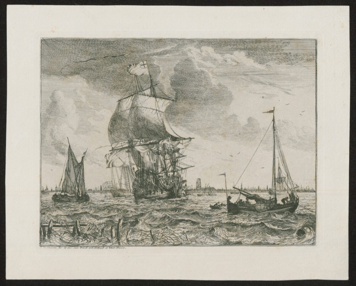 <span class="numbwork">1256</span > <span class="bullwork">•</span > Barcos en el río Maas (cerca de Rotterdam) - Image 2