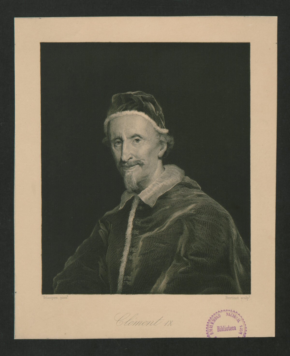 <span class="numbwork">1272</span > <span class="bullwork">•</span > Retrato del Papa Clemente IX - Image 2