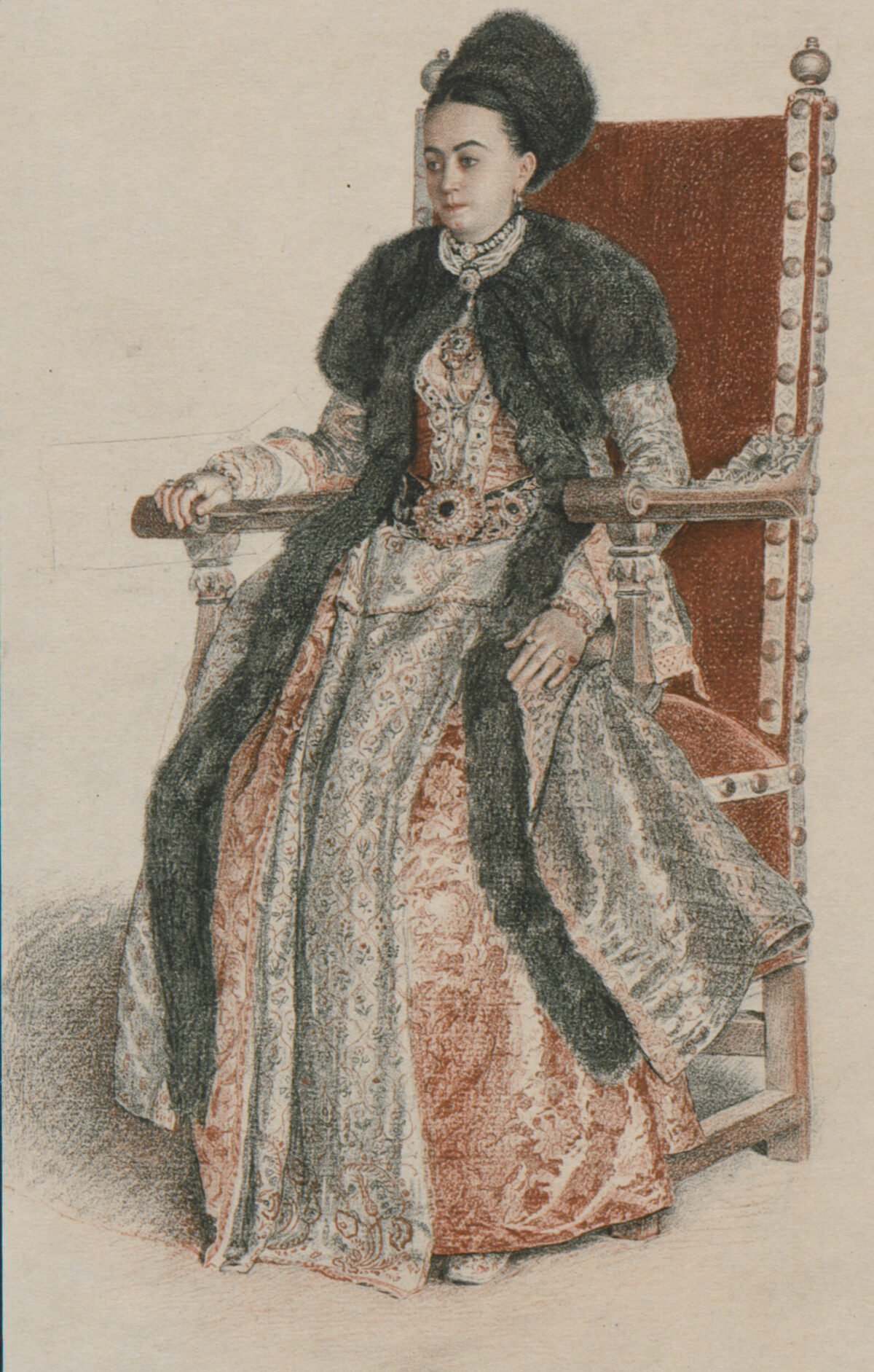 <span class="numbwork">1276</span > <span class="bullwork">•</span > Retrato de Ekaterina Mavrocordat