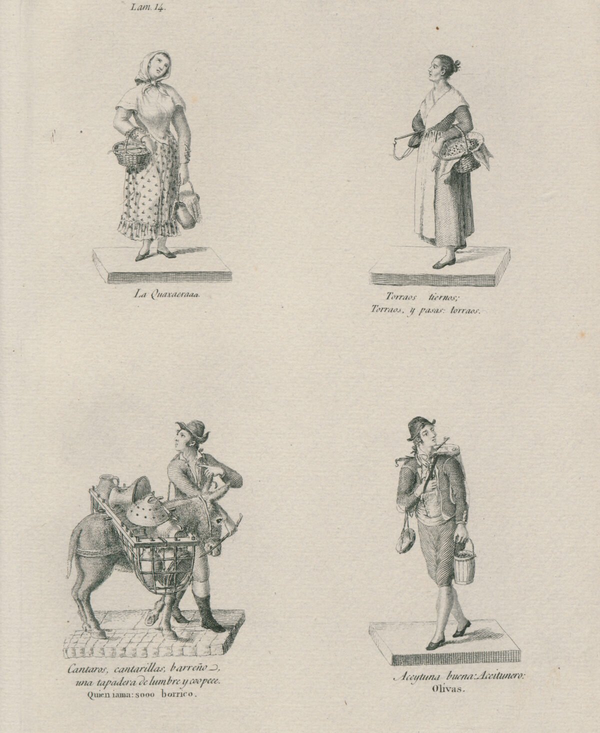 <span class="numbwork">1299</span > <span class="bullwork">•</span > Vendedores ambulantes de Madrid (Lámina 14)