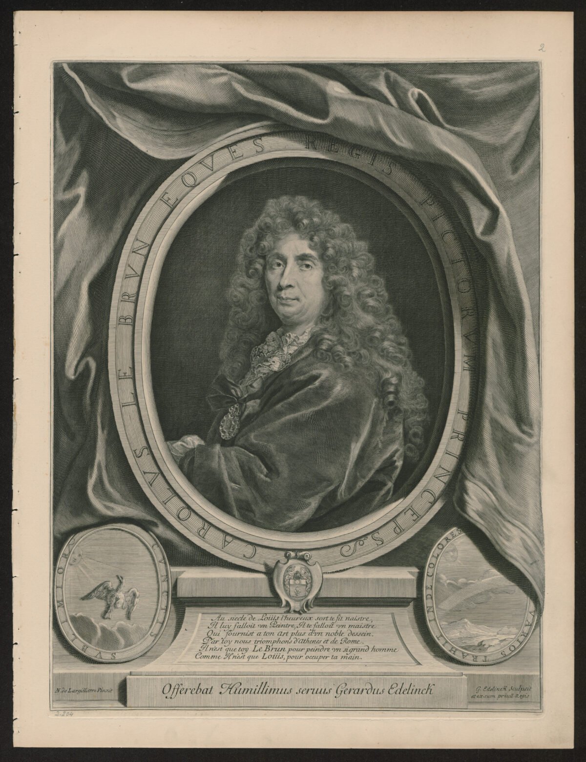 <span class="numbwork">1305</span > <span class="bullwork">•</span > Retrato de Charles Le Brun - Image 2