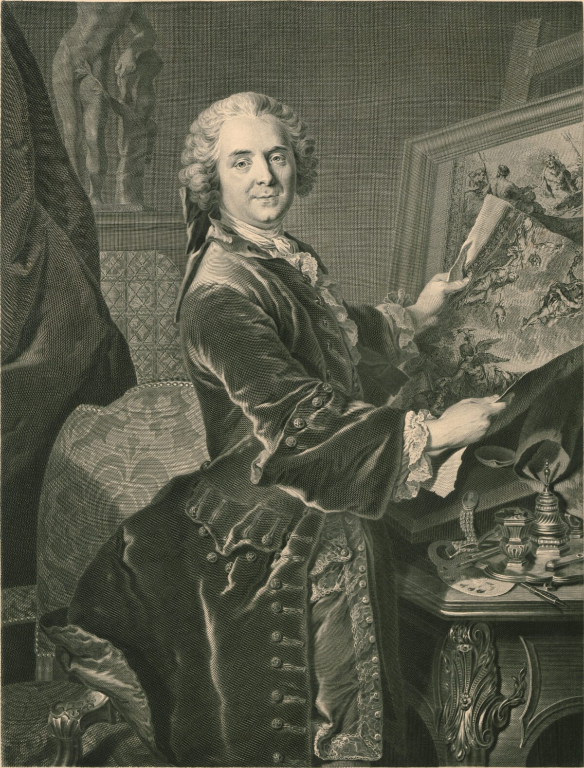 <span class="numbwork">1308</span > <span class="bullwork">•</span > Retrato de Jean Baptiste Massé
