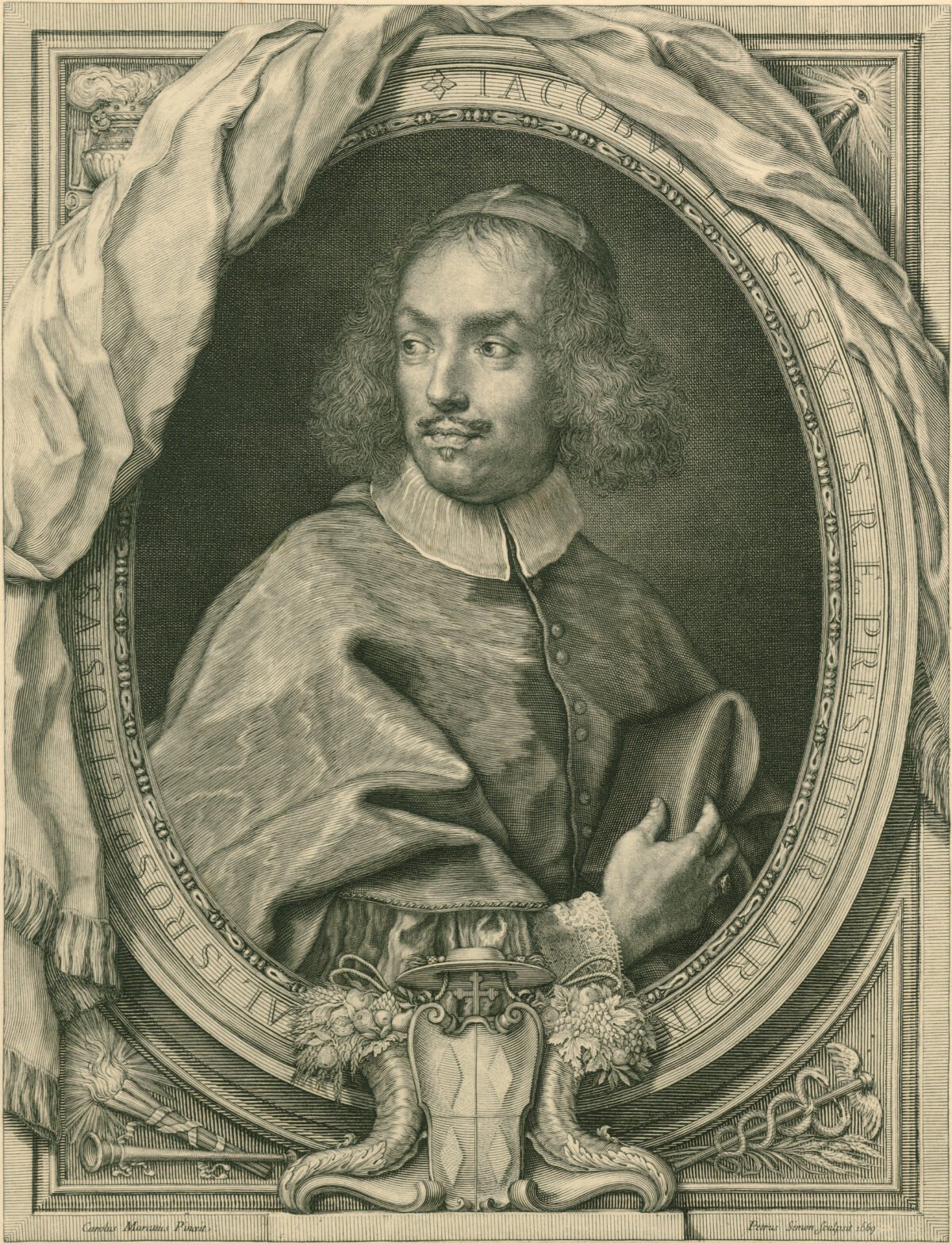 <span class="numbwork">1309</span > <span class="bullwork">•</span > Retrato de Jacques Sixte Rospigliosi  (Cardenal Arzobispo de Narbona)
