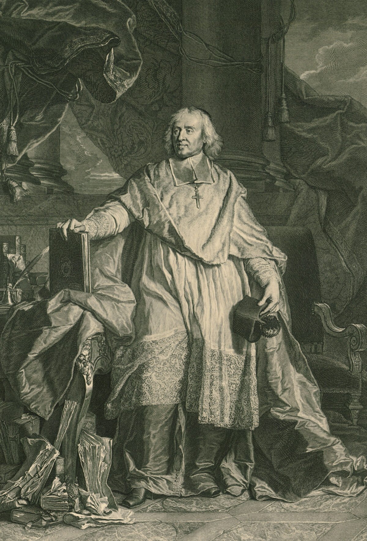 <span class="numbwork">1328</span > <span class="bullwork">•</span > Retrato del obispo Jacques Benigne Bossuet