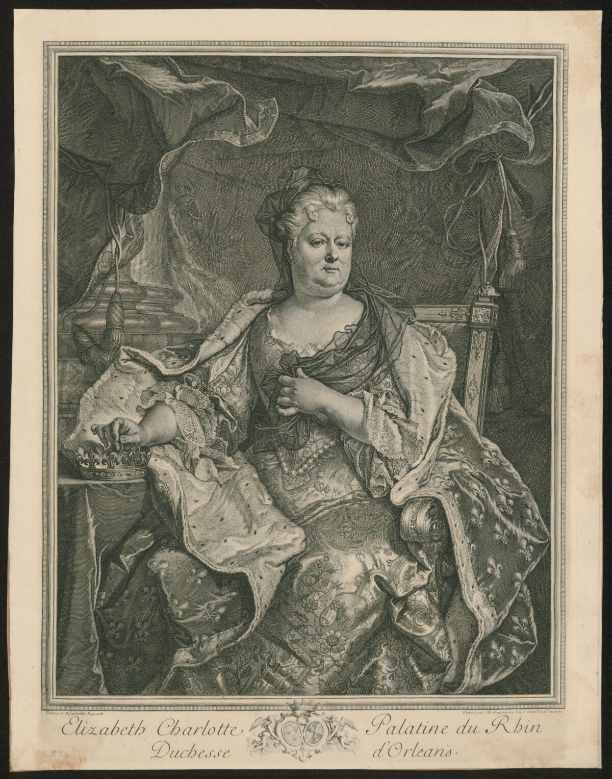 <span class="numbwork">1330</span > <span class="bullwork">•</span > Retrato de Elisabeth Charlotte van de Palts (Duquesa de Orleans) - Image 2