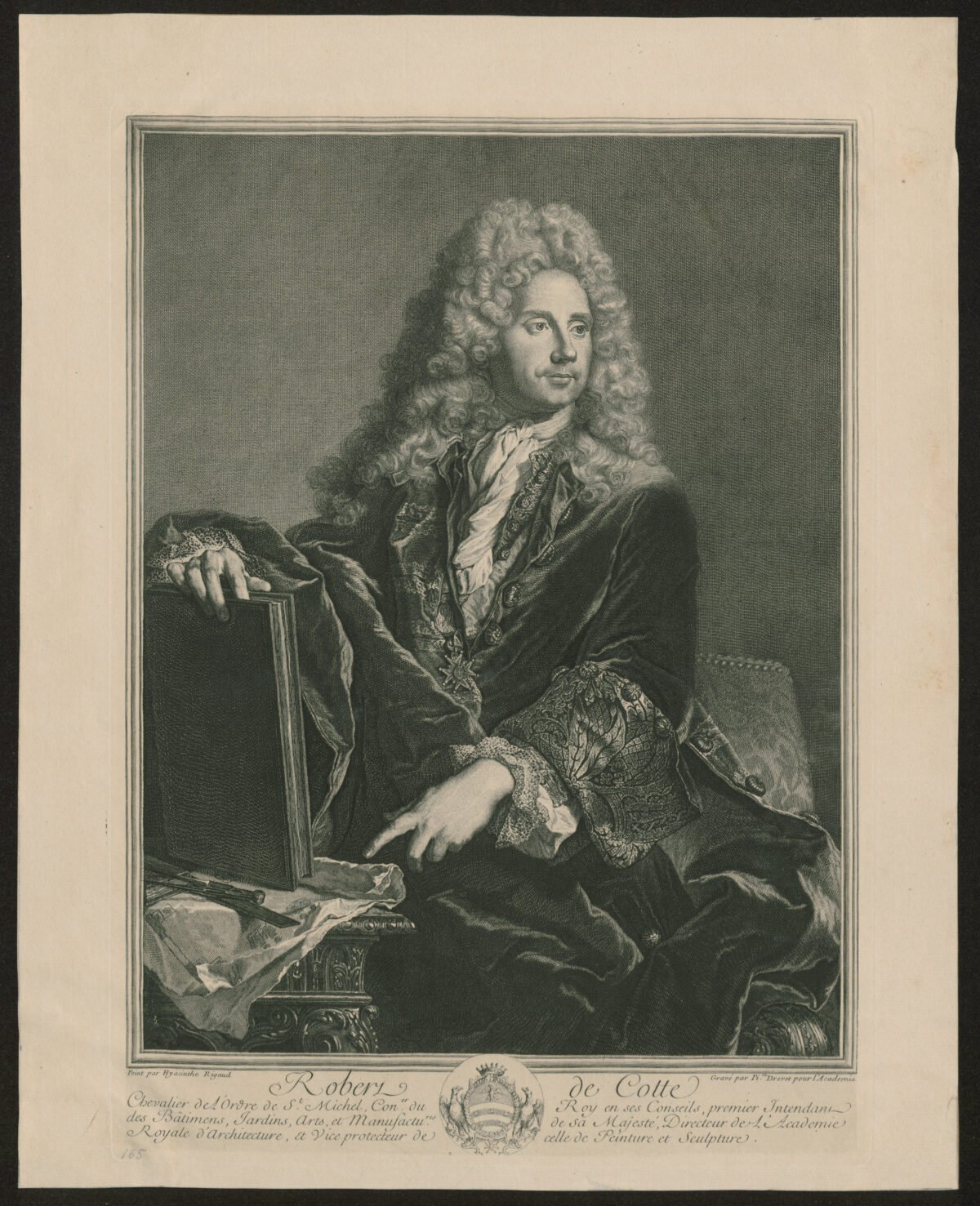 <span class="numbwork">1331</span > <span class="bullwork">•</span > Retrato de Robert de Cotte - Image 2