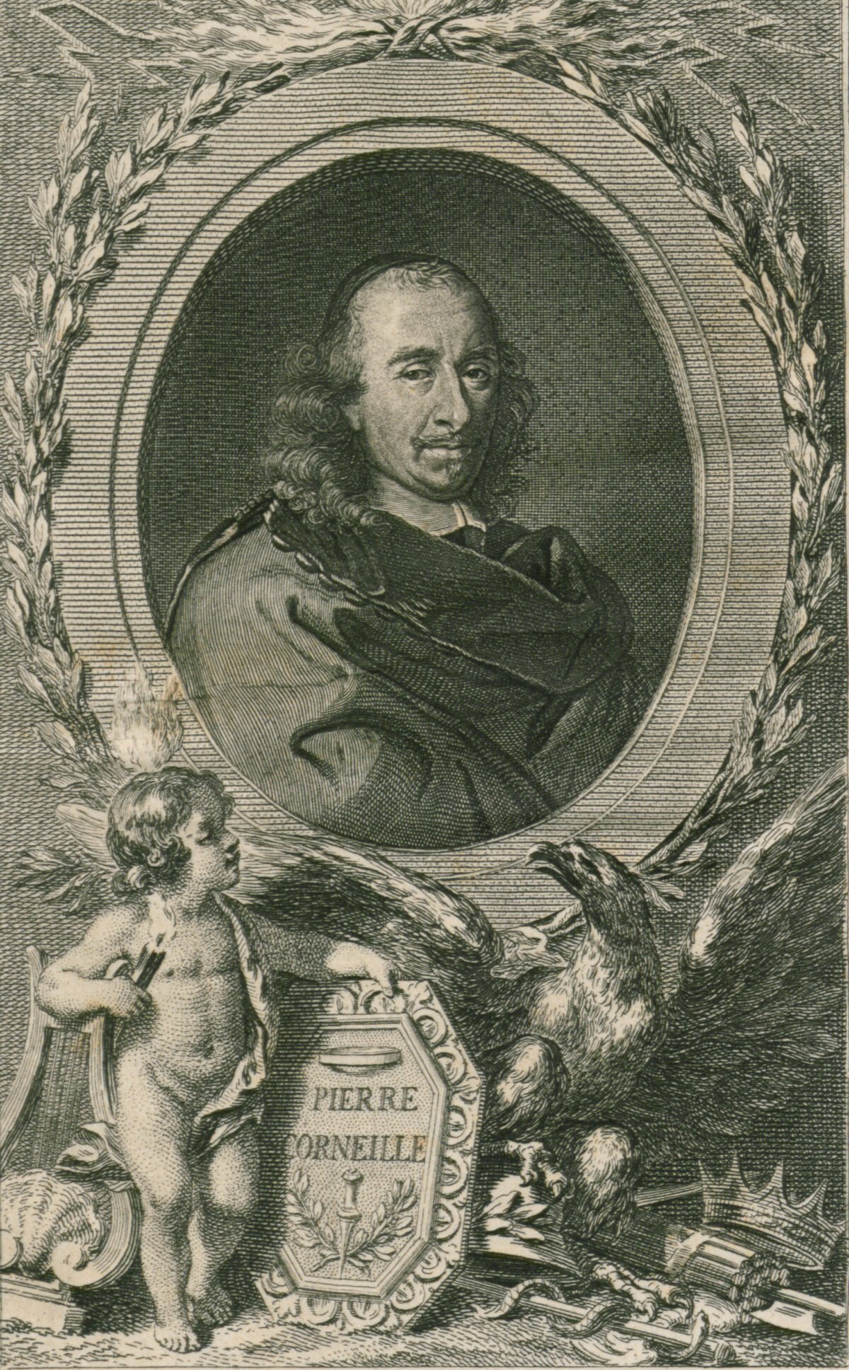 <span class="numbwork">1334</span > <span class="bullwork">•</span > Retrato del dramaturgo francés Corneille