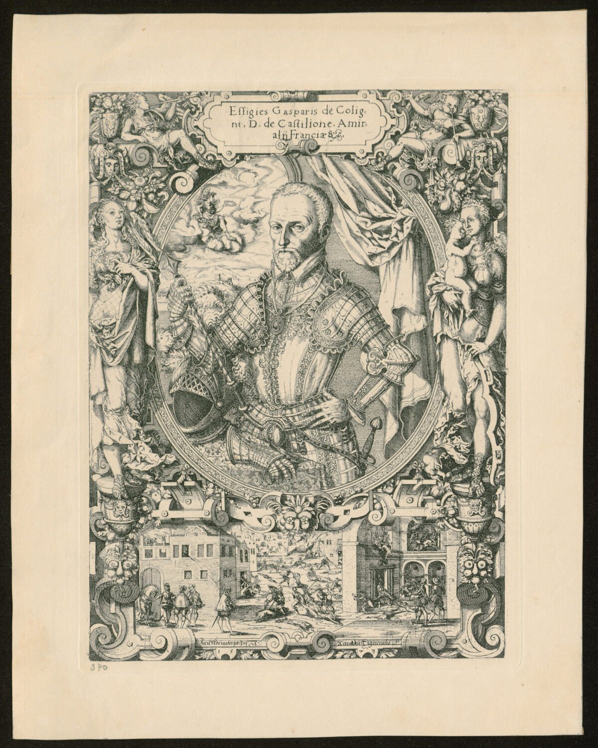 <span class="numbwork">1335</span > <span class="bullwork">•</span > Retrato de Gaspard de Coligny (Almirante de Francia) - Image 2