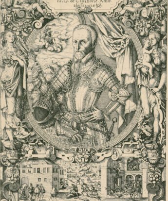 <span class="numbwork">1335</span > <span class="bullwork">•</span > Retrato de Gaspard de Coligny (Almirante de Francia)