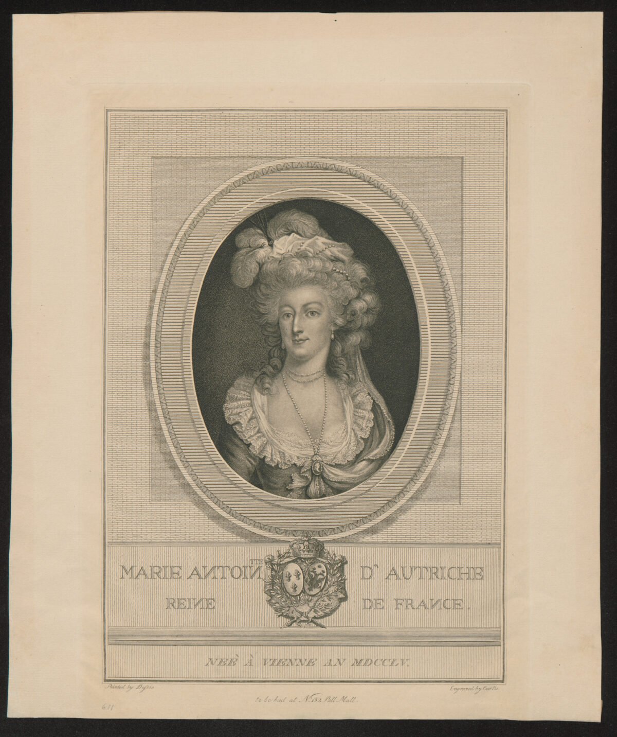 <span class="numbwork">1344</span > <span class="bullwork">•</span > Retrato de María Antonieta de Austria (Reina de Francia) - Image 2