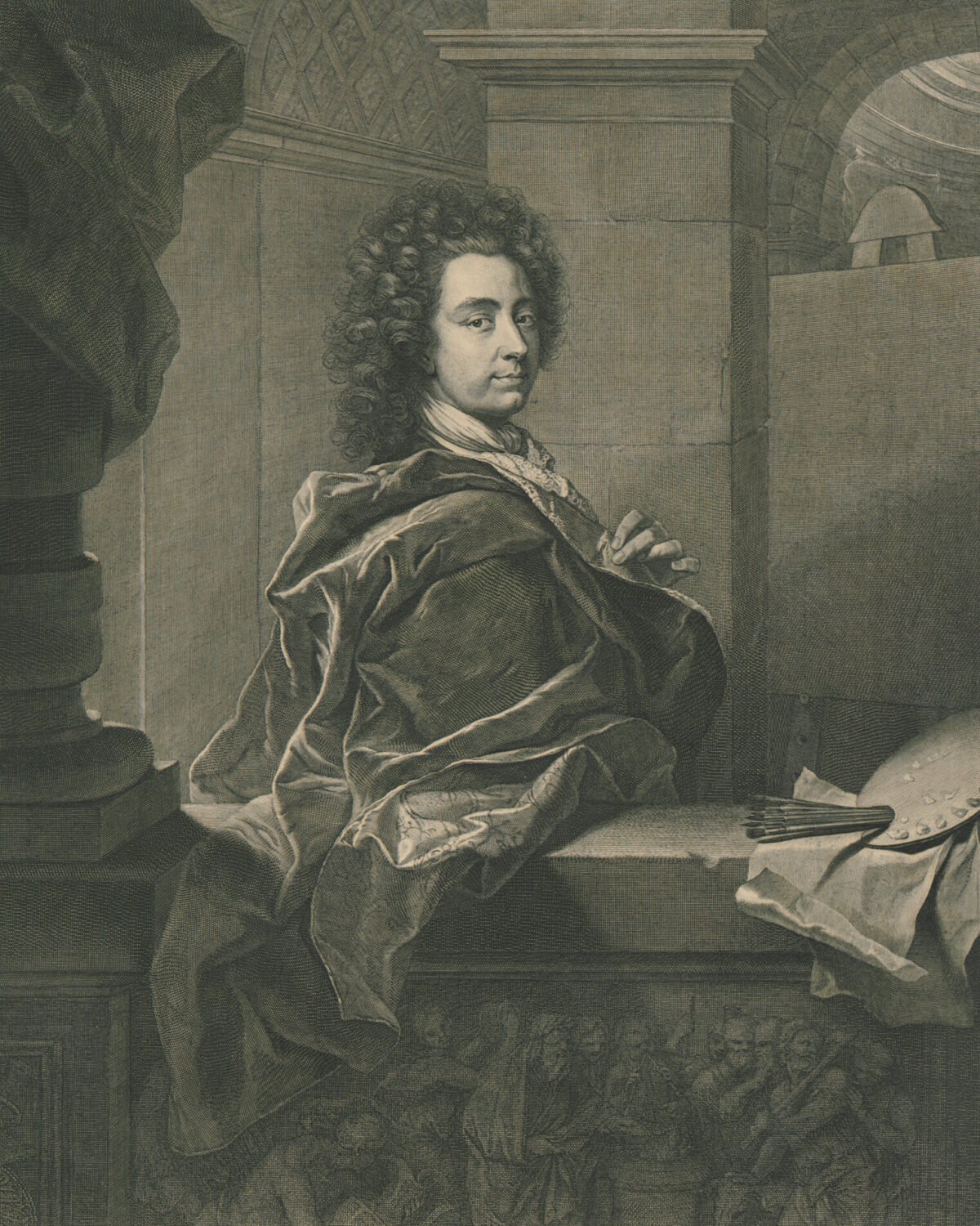 <span class="numbwork">1346</span > <span class="bullwork">•</span > Retrato de Hyacinthe Rigaud