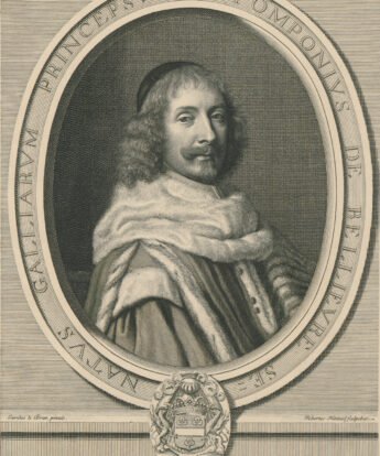 <span class="numbwork">1348</span > <span class="bullwork">•</span > Retrato del magistrado Pompone de Bellièvre