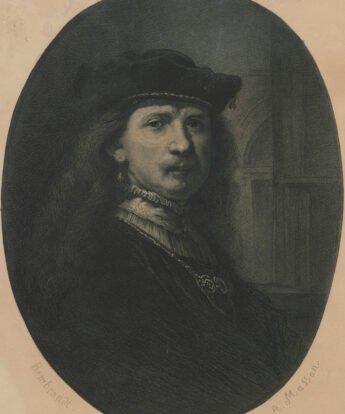 <span class="numbwork">1351</span > <span class="bullwork">•</span > Retrato de Rembrandt (forma ovalada)