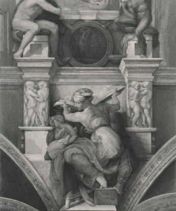 <span class="numbwork">1366</span > <span class="bullwork">•</span > Sibila libia (detalle del fresco de la Capilla Sixtina)