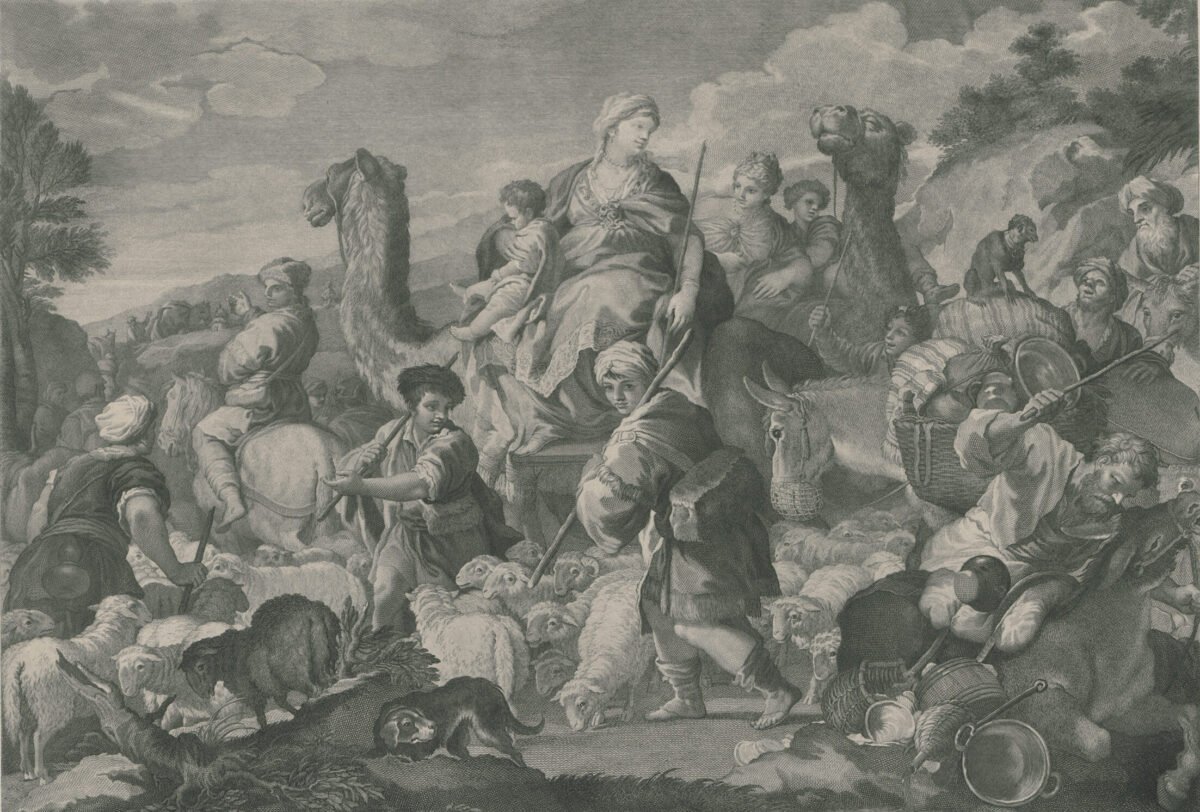 <span class="numbwork">1367</span > <span class="bullwork">•</span > Salida de Jacob de Mesopotamia