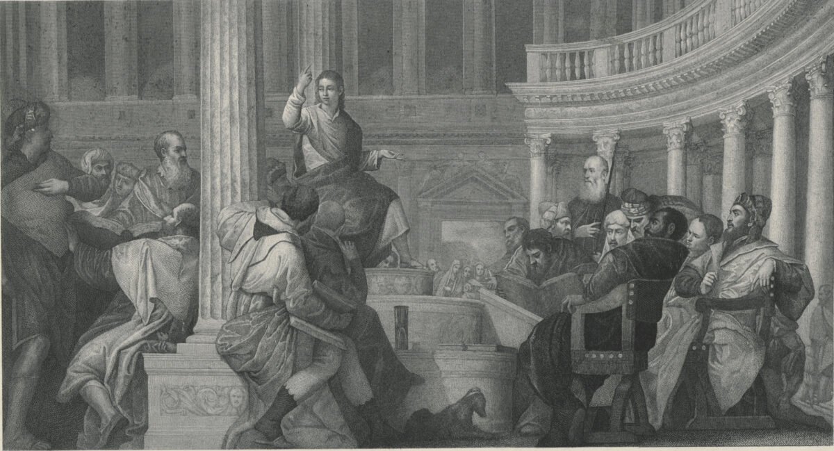 <span class="numbwork">1372</span > <span class="bullwork">•</span > Jesús entre los doctores