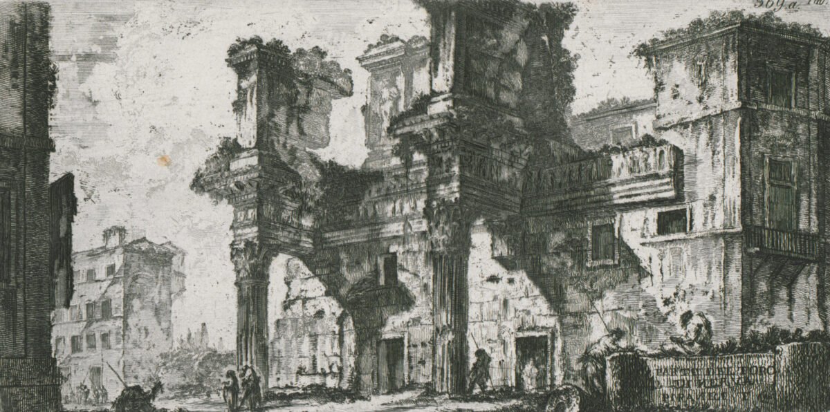 <span class="numbwork">1394</span > <span class="bullwork">•</span > Parte del Foro de Nerva (lámina1)