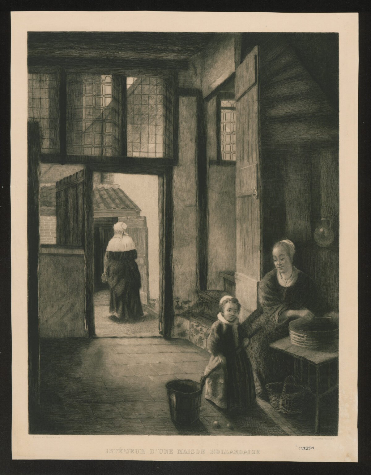 <span class="numbwork">1402</span > <span class="bullwork">•</span > Interior de una casa holandesa - Image 2