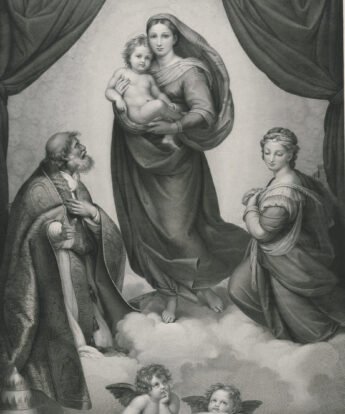 <span class="numbwork">1409</span > <span class="bullwork">•</span > La Virgen sixtina