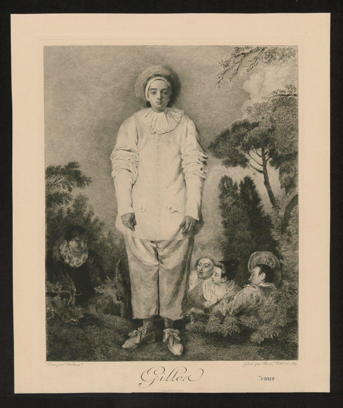 <span class="numbwork">1421</span > <span class="bullwork">•</span > Retrato de Pierrot (antes conocido como Gilles) - Image 2