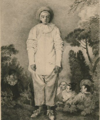 <span class="numbwork">1421</span > <span class="bullwork">•</span > Retrato de Pierrot (antes conocido como Gilles)