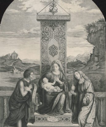 <span class="numbwork">1426</span > <span class="bullwork">•</span > La Virgen y el Niño entre los santos Juan Bautista y María Magdalena
