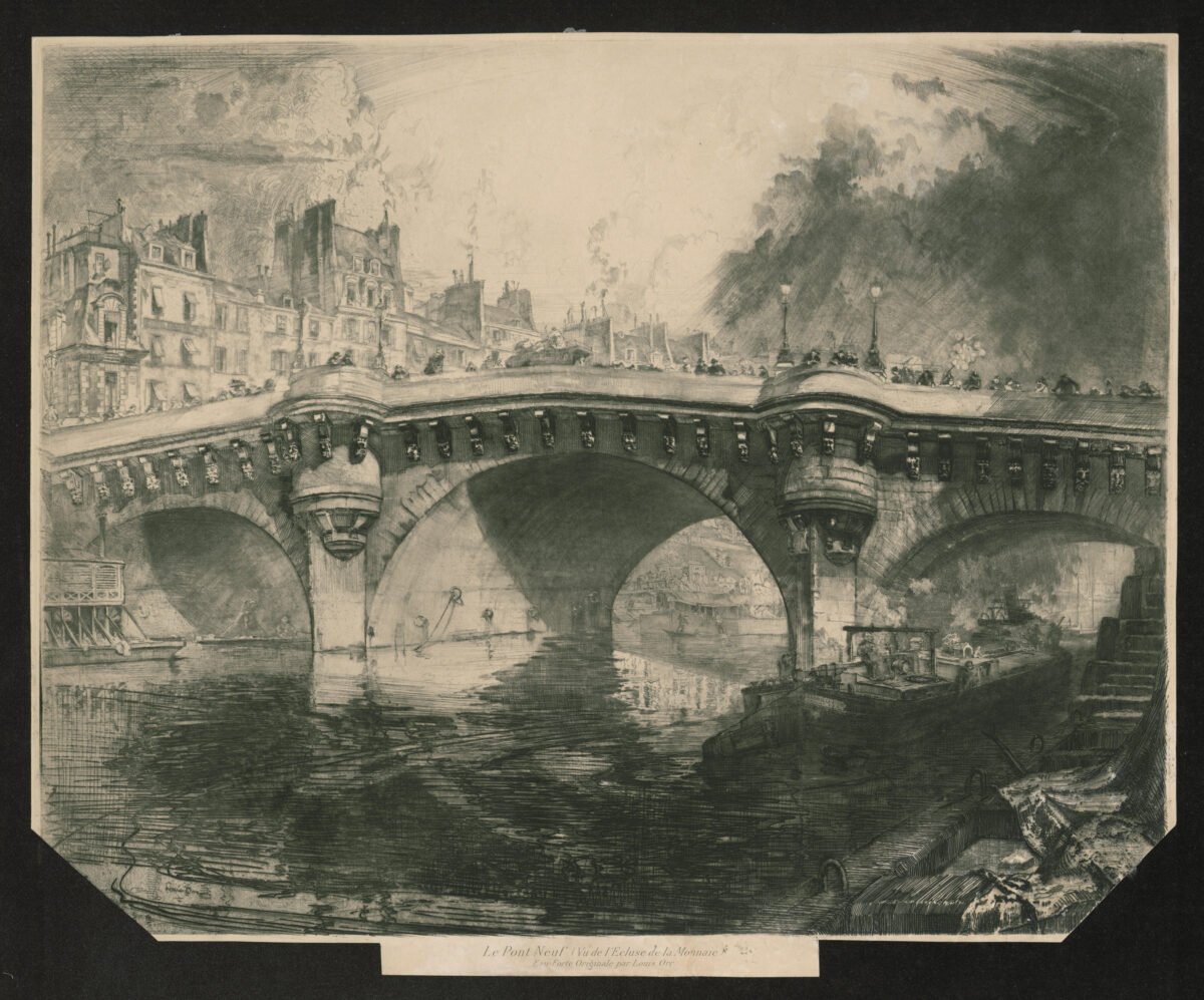 <span class="numbwork">1437</span > <span class="bullwork">•</span > El Pont Neuf visto desde la esclusa de Monnaie - Image 2