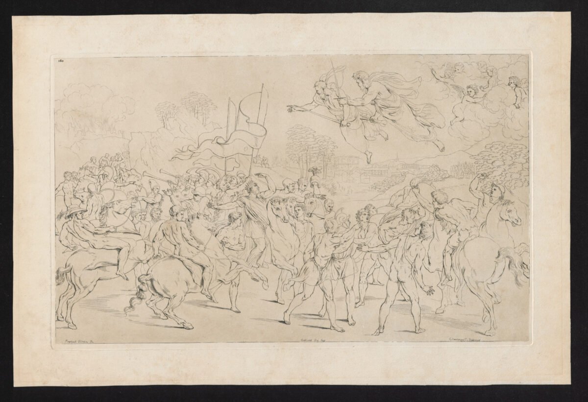 <span class="numbwork">1449</span > <span class="bullwork">•</span > Escena de batalla con ángeles - Image 2