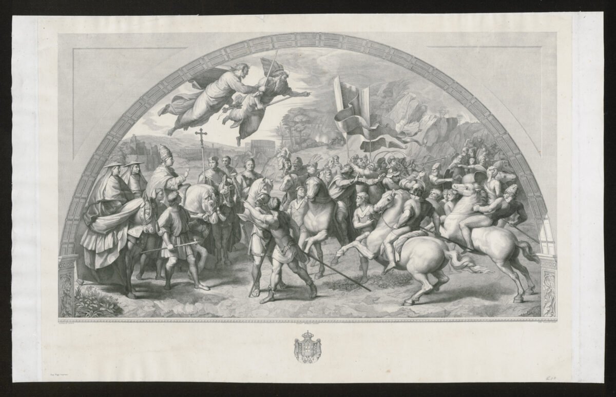 <span class="numbwork">1464</span > <span class="bullwork">•</span > El encuentro entre el Papa León el Grande y Atila - Image 2