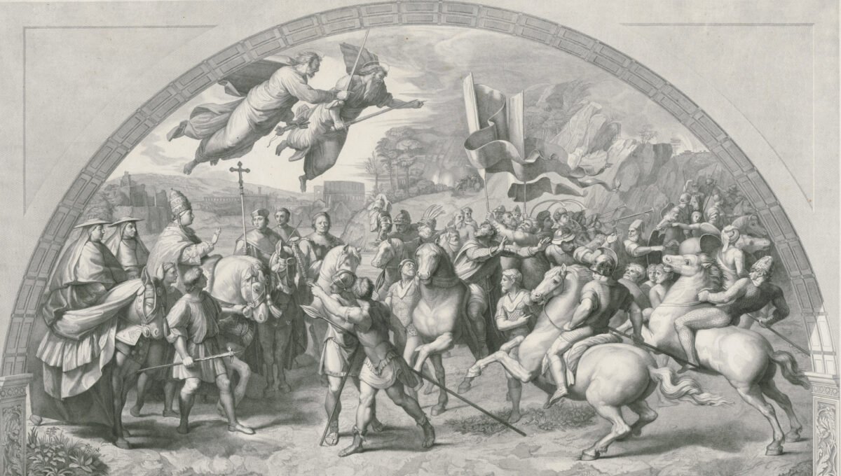 <span class="numbwork">1464</span > <span class="bullwork">•</span > El encuentro entre el Papa León el Grande y Atila