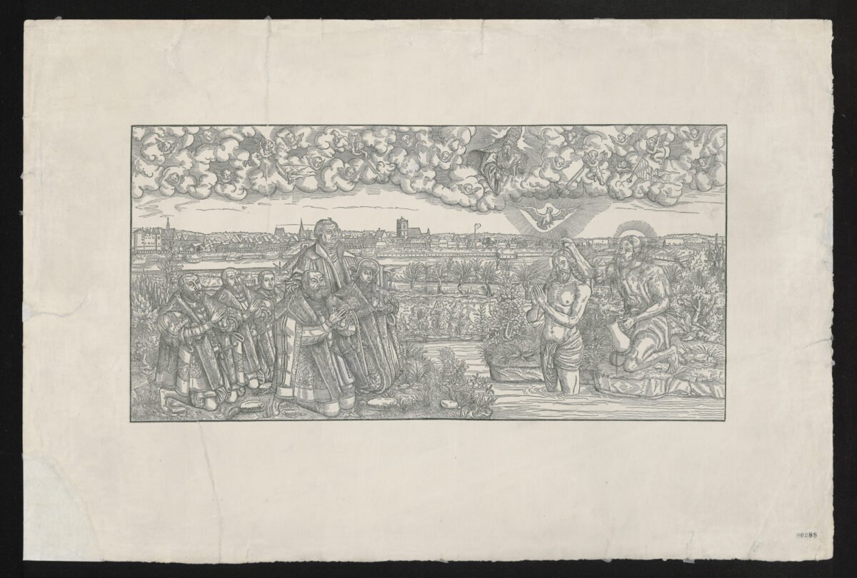<span class="numbwork">1485</span > <span class="bullwork">•</span > Bautismo de Cristo con Lutero y los duques de Sajonia - Image 2