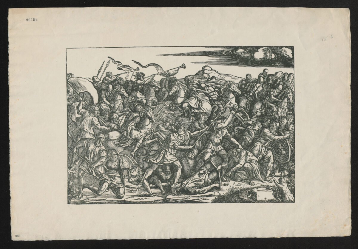<span class="numbwork">1493</span > <span class="bullwork">•</span > Batalla de caballeros e infantería (Batalla de Cadore) - Image 2