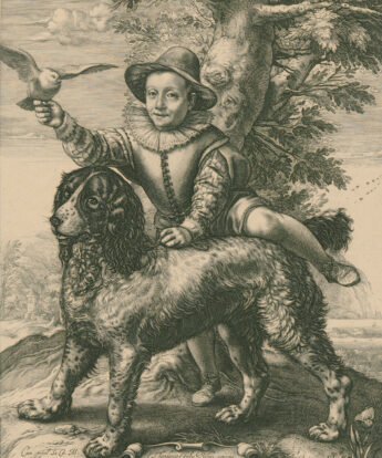 <span class="numbwork">1496</span > <span class="bullwork">•</span > Retrato de Federico de Vries y su perro