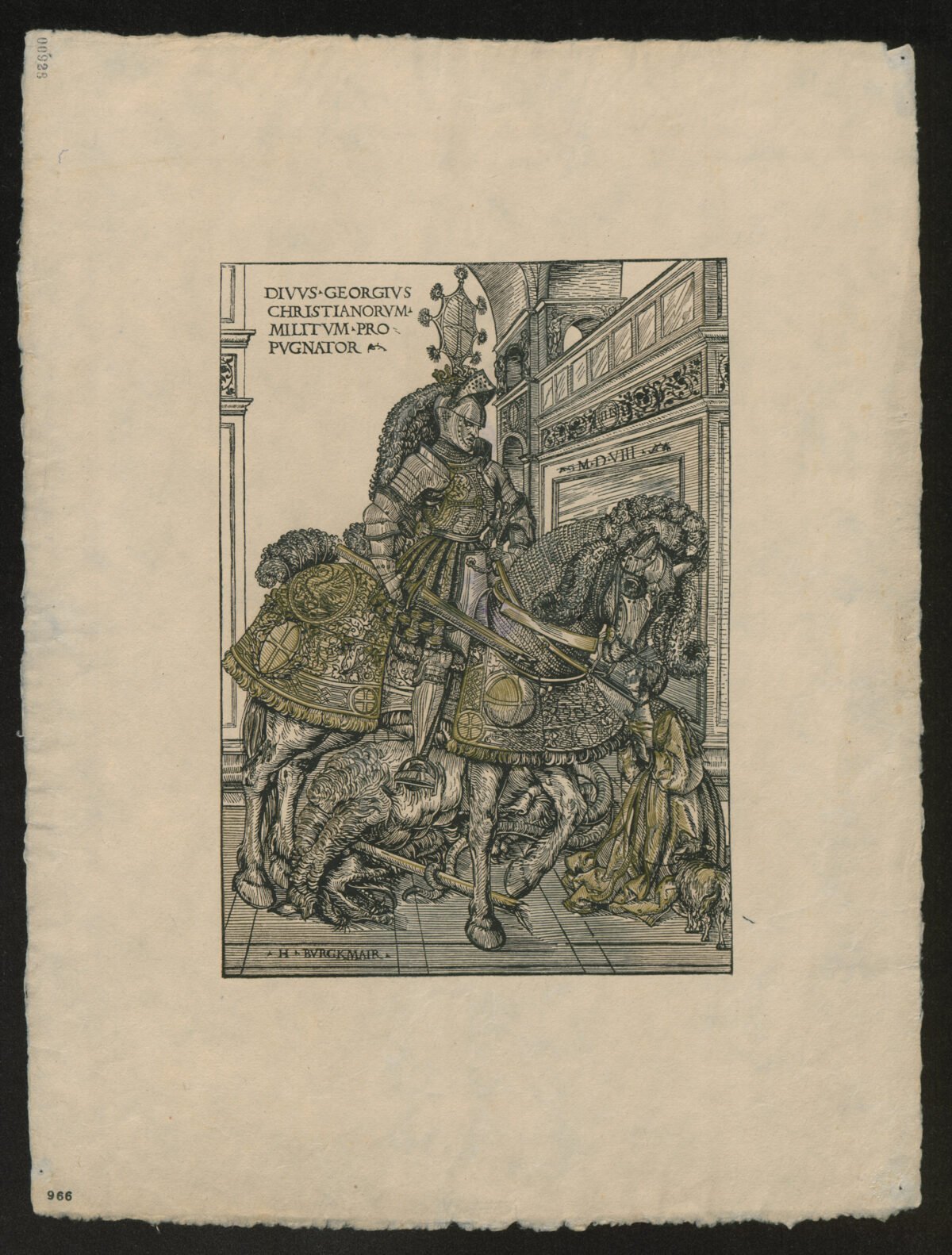 <span class="numbwork">1502</span > <span class="bullwork">•</span > San Jorge con la princesa y el dragón asesinado - Image 2
