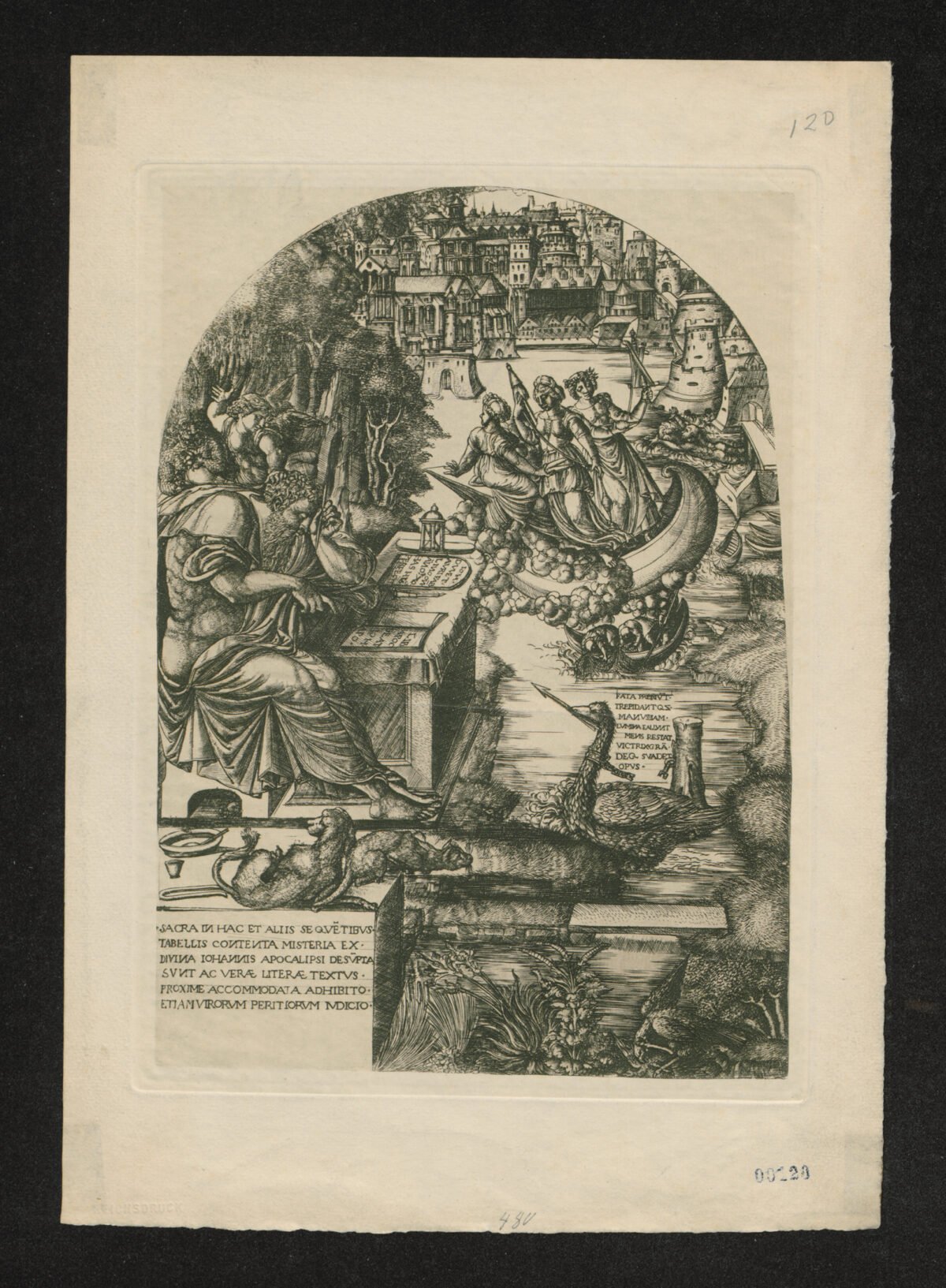 <span class="numbwork">1523</span > <span class="bullwork">•</span > Jean Duvet como San Juan Evangelista - Image 2